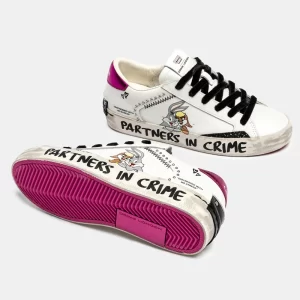 Crime London SK8 Deluxe Bianco cod.25103AA8