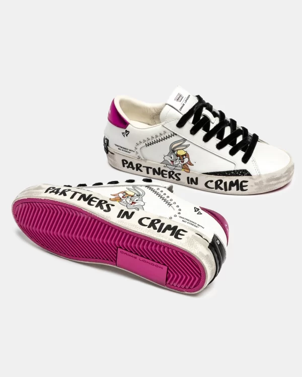Crime London Distressed Bianco cod.88009AA8 - immagine 2
