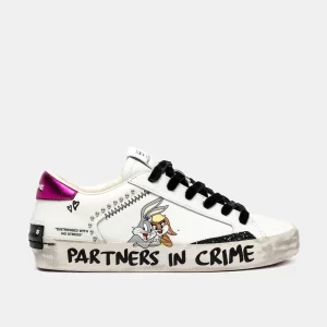 Crime London Distressed Bianco cod.88009AA8