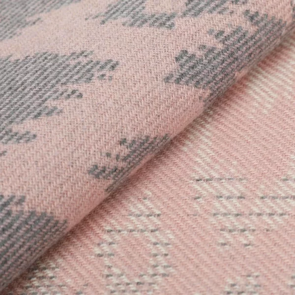 Mimì-Muà sciarpa con motivo geometrico Rosa FSAN-9257 - immagine 2