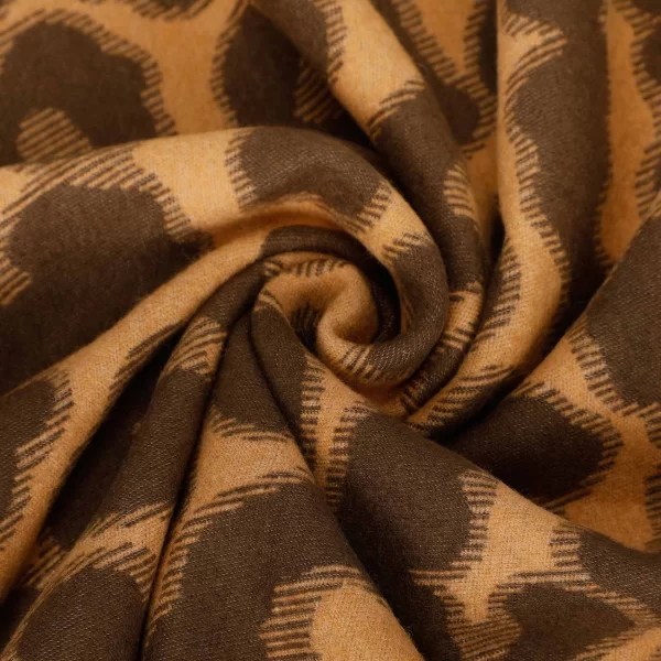 Mimì-Muà sciarpa leopardata Moro  FSAN-9258 - immagine 3
