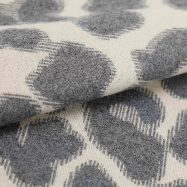 Mimì-Muà sciarpa leopardata Grigio  FSAN-9258 - immagine 2