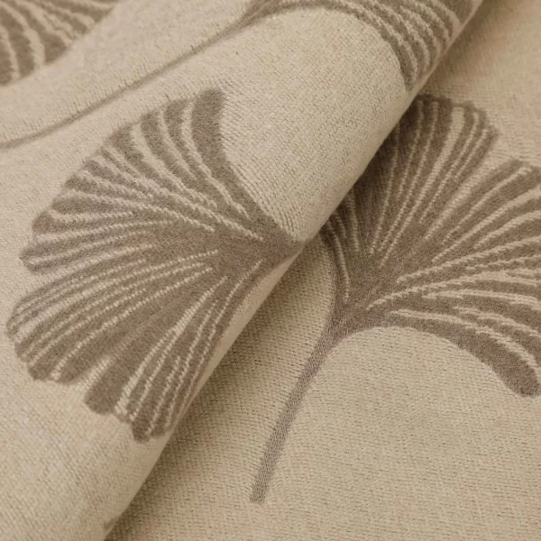 Mimì-Muà sciarpa con foglie Beige  FSAN-9259 - immagine 2