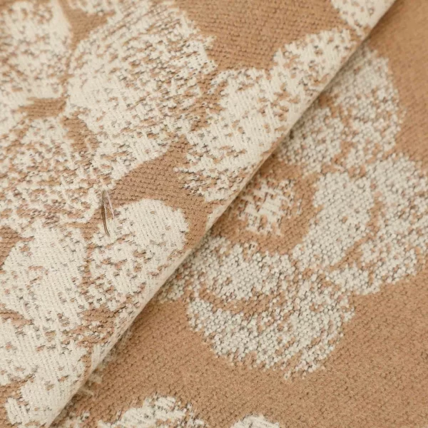 Mimì-Muà sciarpa con fiori Cammello  FSAN-9261 - immagine 3