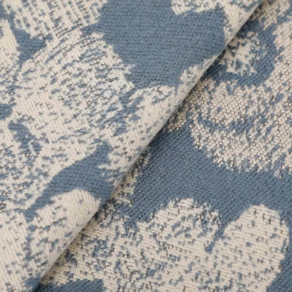 Mimì-Muà sciarpa con Fiori Blu  FSAN-9261 - immagine 2