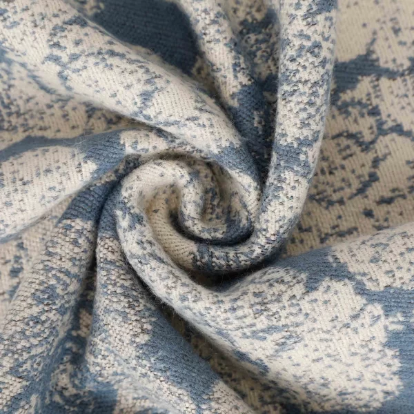 Mimì-Muà sciarpa con Fiori Blu  FSAN-9261 - immagine 3