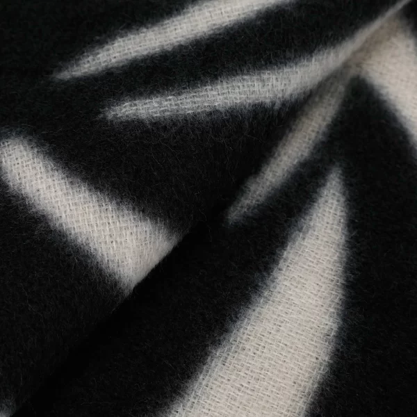 Mimì-Muà sciarpa zebrata Nero/Bianco  FSAN-9266 - immagine 2