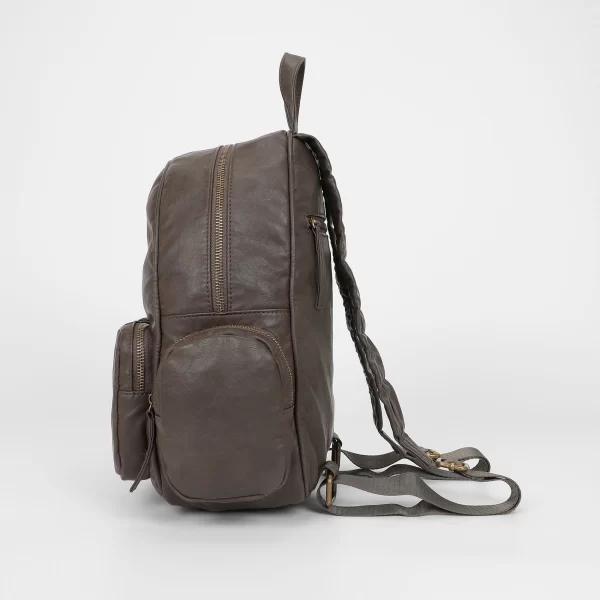 Mimì-Muà Zaino con tasche Grigio M8-H201292 - immagine 4