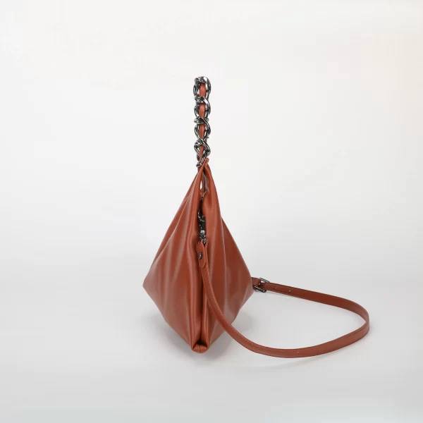 Mimì-Muà Borsa a spalla Cuoio M8-H201299 - immagine 6