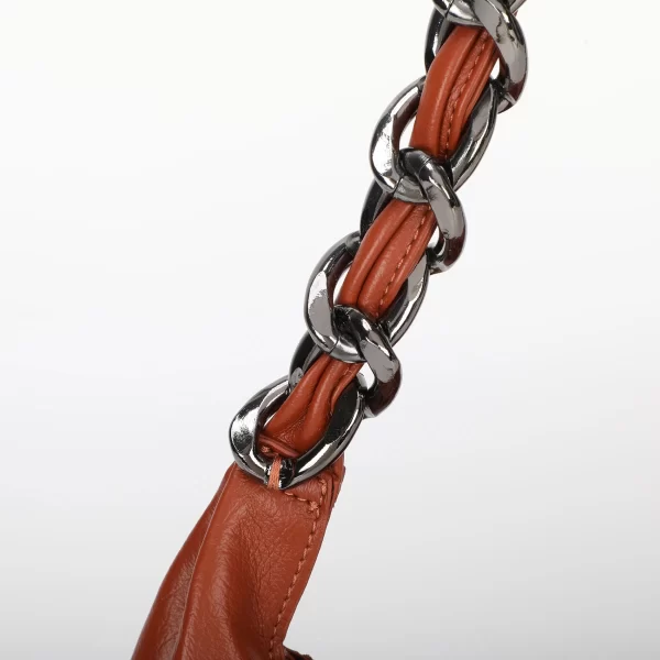 Mimì-Muà Borsa a spalla Cuoio M8-H201299 - immagine 4