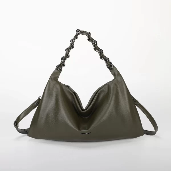 Mimì-Muà Borsa a spalla verde militare M8-H201299