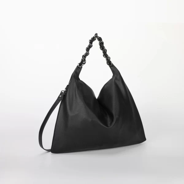 Mimì-Muà Borsa grande a spalla Nero M8-H201300 - immagine 4