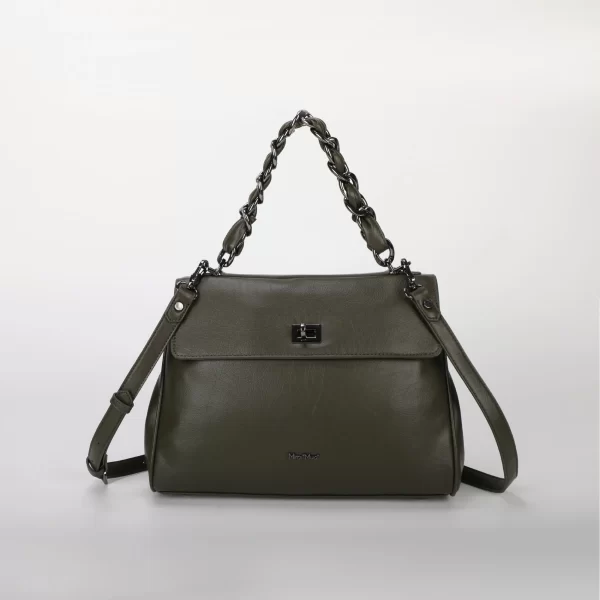 Mimì-Muà Borsa a mano Verde militare M8-H201301