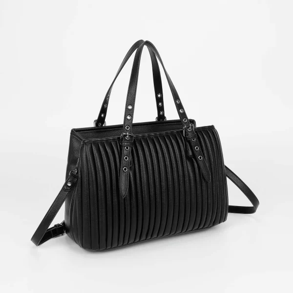 Mimì-Muà Borsa shopping nero M8-H201303 - immagine 2