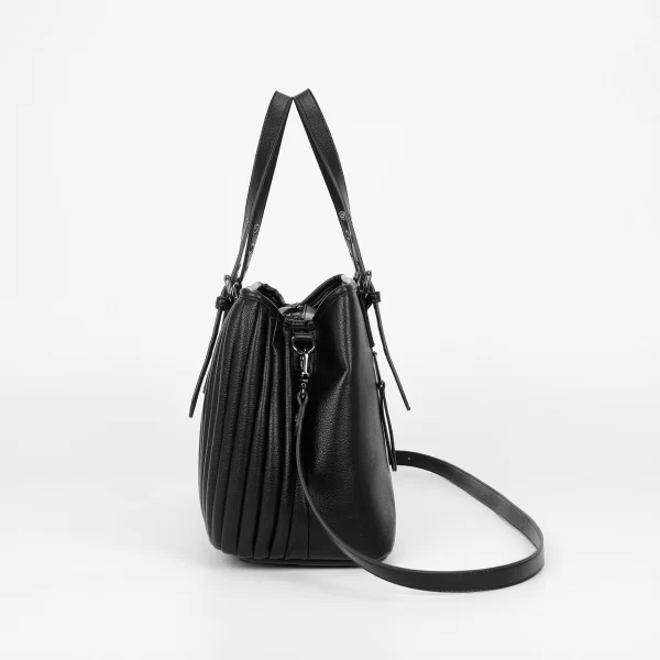 Mimì-Muà Borsa shopping nero M8-H201303 - immagine 3