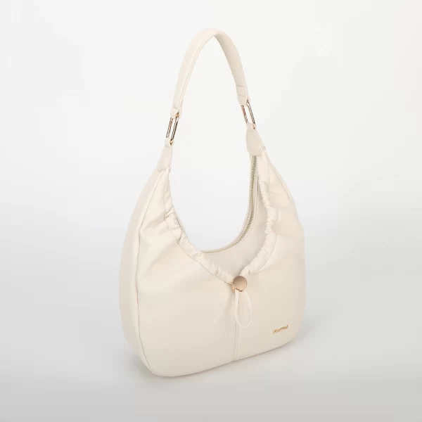 Mimì-Muà Borsa Hobo Panna M8-H201306 - immagine 2