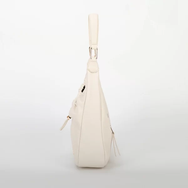 Mimì-Muà Borsa Hobo Panna M8-H201306 - immagine 3