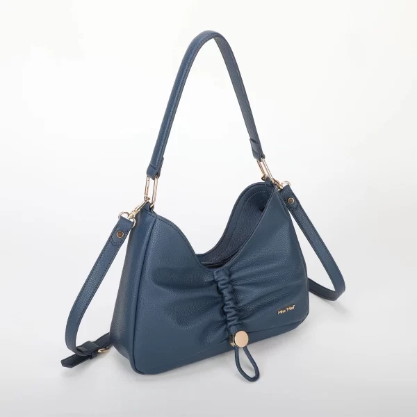 Mimì-Muà Borsa a spalla Blu M8-H201307 - immagine 2