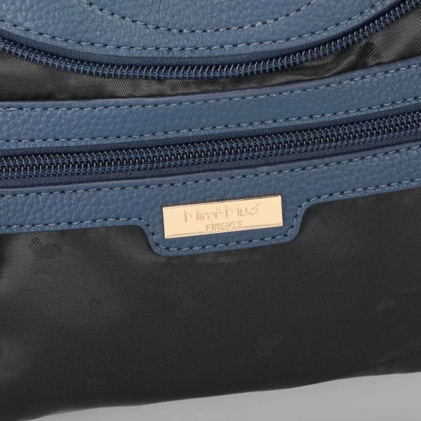Mimì-Muà Borsa a spalla Blu M8-H201307 - immagine 7