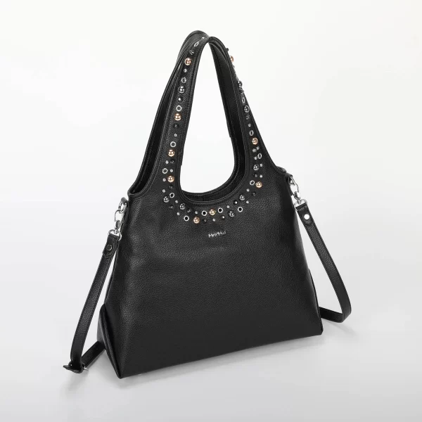 Mimì-Muà Borsa a sacca Nero M8-H201312 - immagine 2