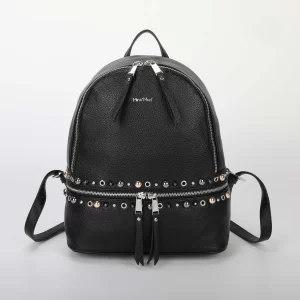 Mimì-Muà Zaino con borchie Nero M8-H201313