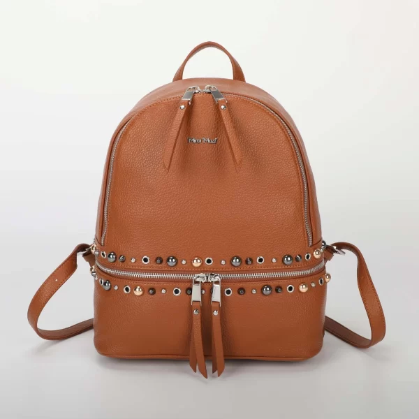 Mimì-Muà Zaino con borchie Cuoio M8-H201313