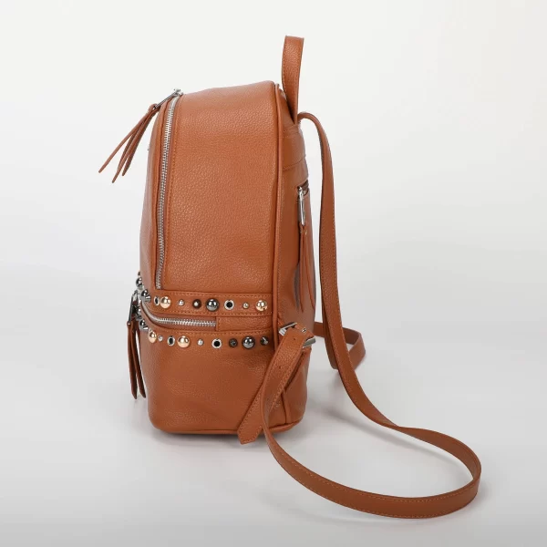 Mimì-Muà Zaino con borchie Cuoio M8-H201313 - immagine 3