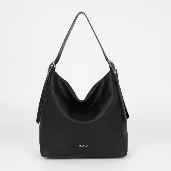 Mimì-Muà Borsa a sacca con doppio manico Nero M8-J201251