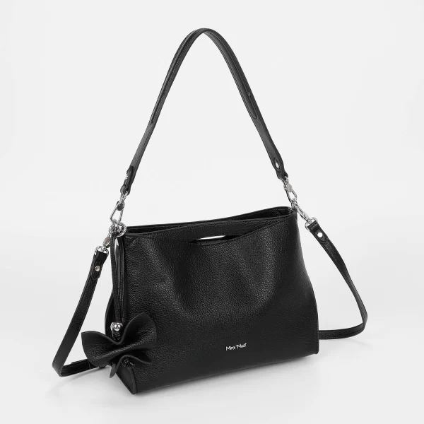 Mimì-Muà Borsa a spalla media Nero M8-J201262 - immagine 4