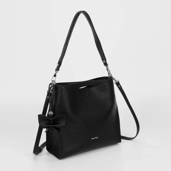 Mimì-Muà Borsa a spalla Nero M8-J201263 - immagine 2