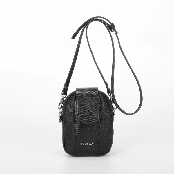 Mimì-Muà Porta cellulare a tracolla Nero M8-J201273