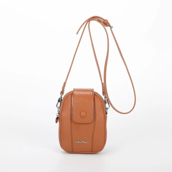 Mimì-Muà Porta cellulare a tracolla Cuoio M8-J201273