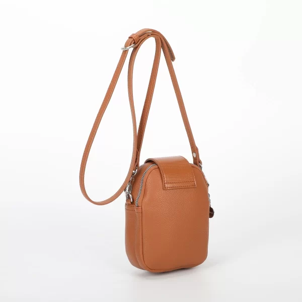 Mimì-Muà Porta cellulare a tracolla Cuoio M8-J201273 - immagine 4