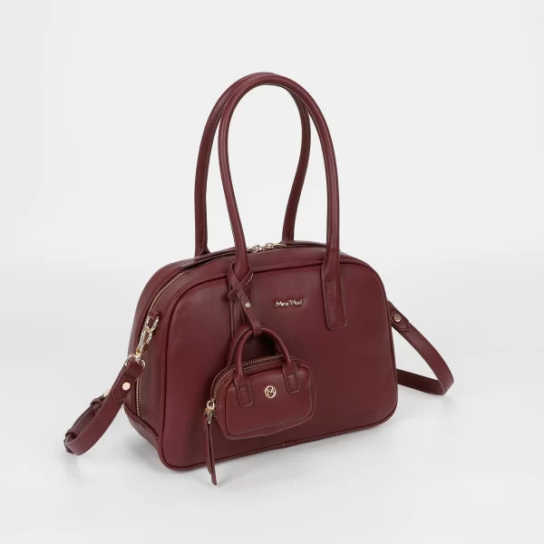 Mimì-Muà Borsa a braccio Burgundy M8-Y201213 - immagine 2