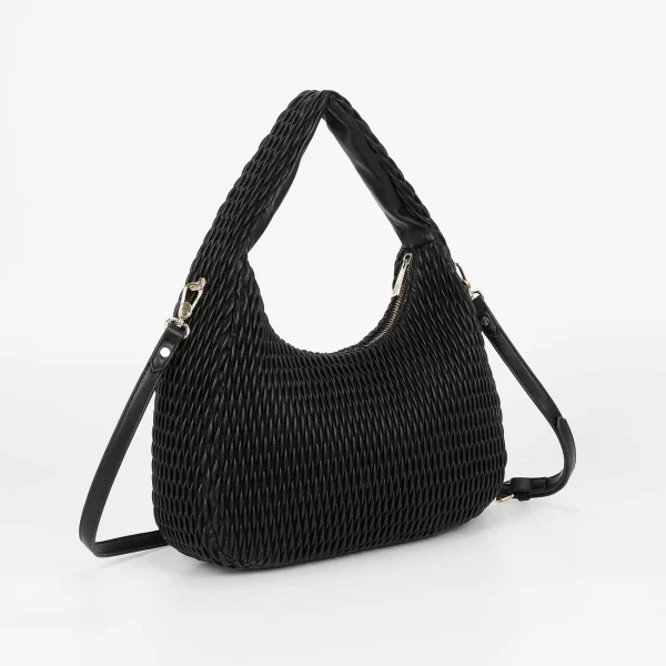 Mimi-Muà Borsa Hobo Nero M8-Y201221 - immagine 4