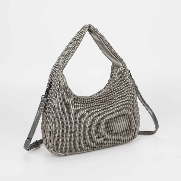 Mimi-Muà Borsa Hobo Canna di fucile M8-Y201221 - immagine 2