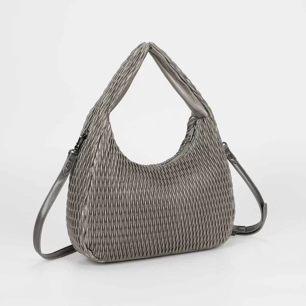 Mimi-Muà Borsa Hobo Canna di fucile M8-Y201221 - immagine 4