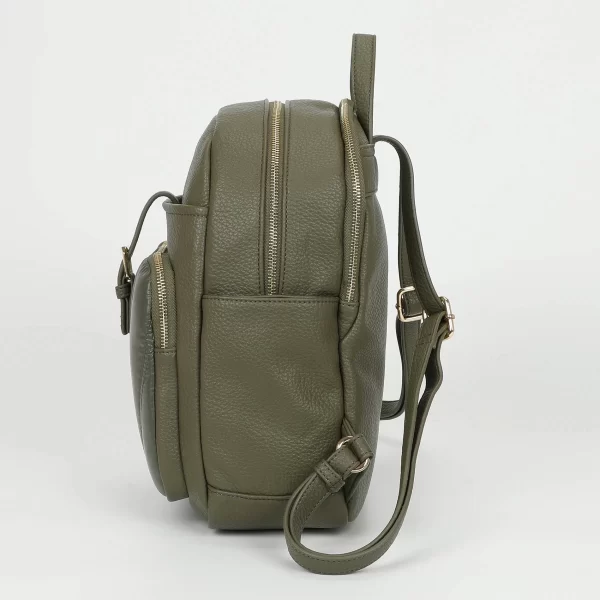 Mimì-Muà Zaino con effetto in piumino Verde militare M8-Y201238 - immagine 3