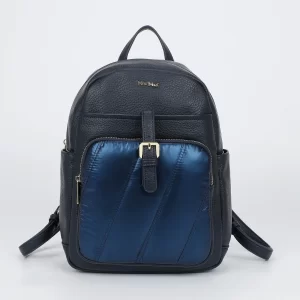Mimì-Muà Zaino con effetto in piumino Blu M8-Y201238