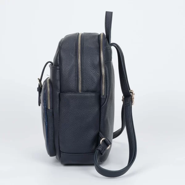 Mimì-Muà Zaino con effetto in piumino Blu M8-Y201238 - immagine 3
