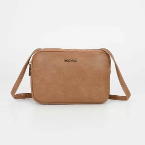 Mimì-Muà Borsa a tracolla con accessori in ottone Taupe M8-Y201247