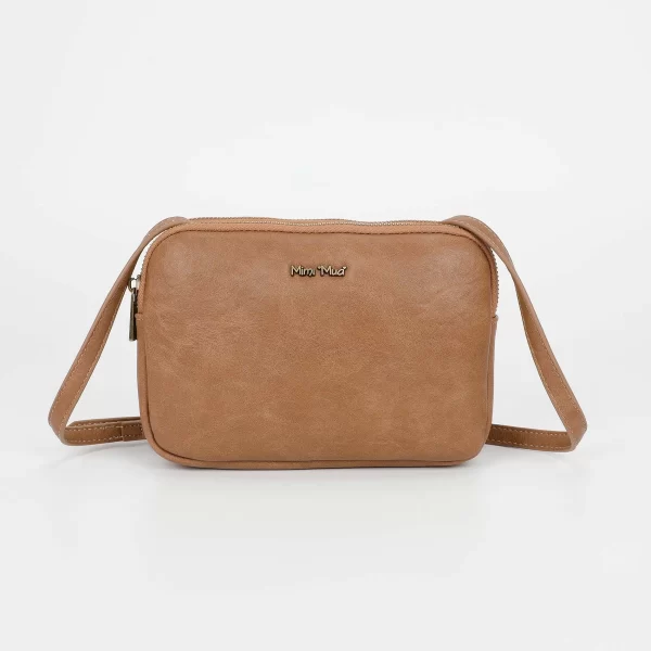 Mimì-Muà Borsa a tracolla con accessori in ottone Taupe M8-Y201247
