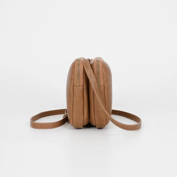 Mimì-Muà Borsa a tracolla con accessori in ottone Taupe M8-Y201247 - immagine 3