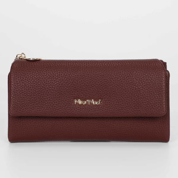 Mimì-Muà Portafoglio Grande Burgundy M9-Z201340
