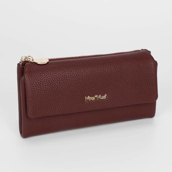 Mimì-Muà Portafoglio Grande Burgundy M9-Z201340 - immagine 2