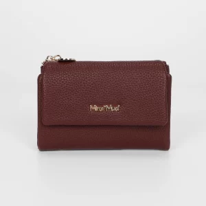Mimì-Muà Portafoglio Medio Burgundy M9-Z201341