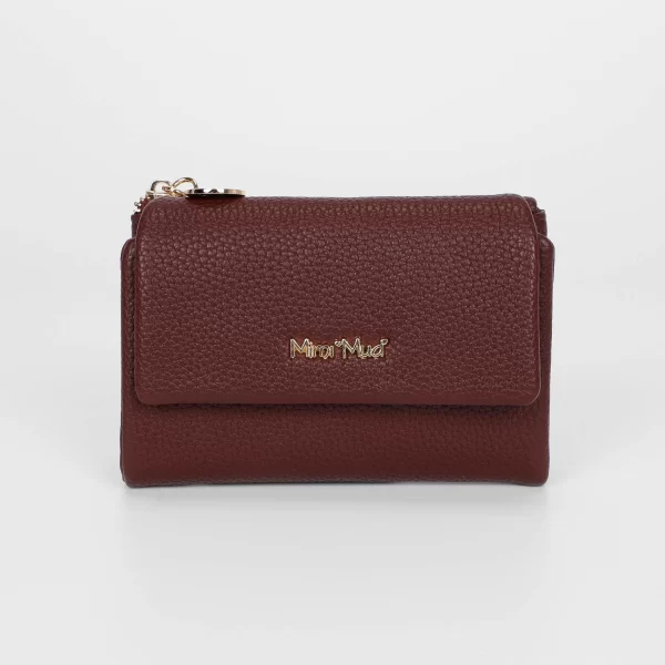Mimì-Muà Portafoglio Medio Burgundy M9-Z201341