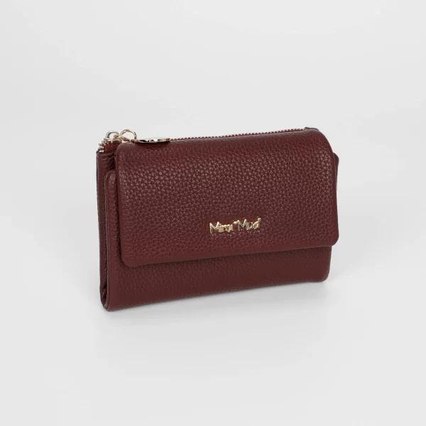 Mimì-Muà Portafoglio Medio Burgundy M9-Z201341 - immagine 2