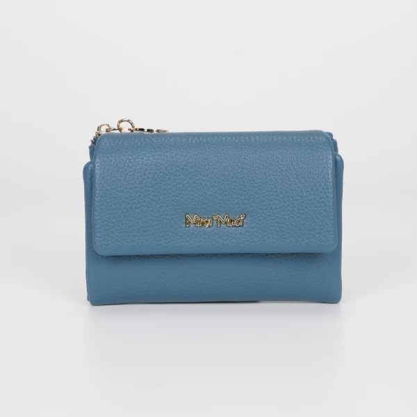Mimì-Muà Portafoglio Medio Blu M9-Z201341
