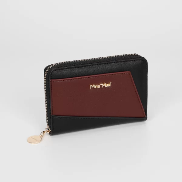 Mimì-Muà Portafoglio Medio Nero/Bordeaux M9-Z201360 - immagine 2
